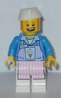 LEGO Minifigure-Ice Cream Mike-The LEGO Movie-TLM031-Creative Brick Builders